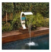 Dev Paslanmaz 350X350 mm Kobra Havuz Şelale Aısı 304